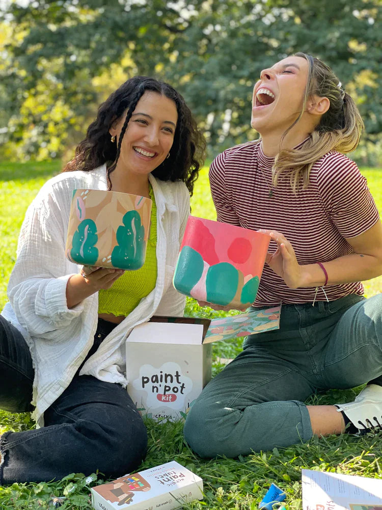 A shared experience between friends in the park