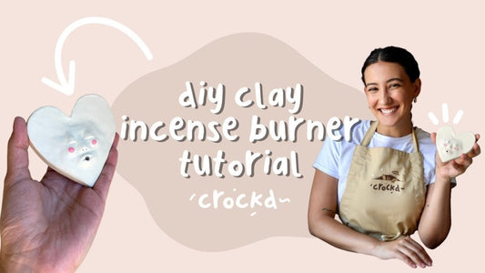 diy clay incense burner tutorial