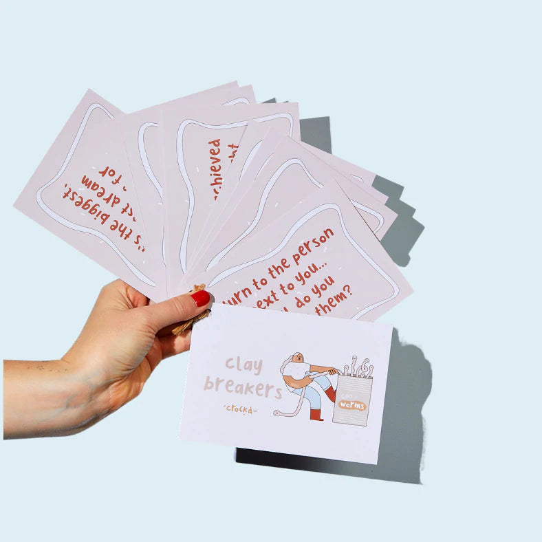 Deep and dirty conversation cards to get the convo flowing 