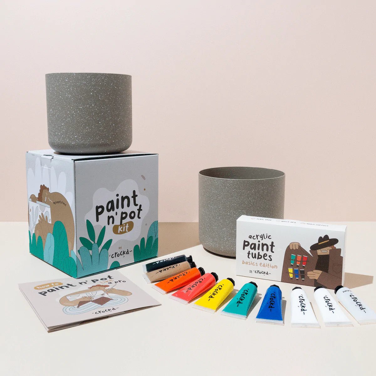 Blank Planter Pot From The Paint n' Pot Kits