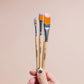 Premium nylon paint brushes for acrylic paints
